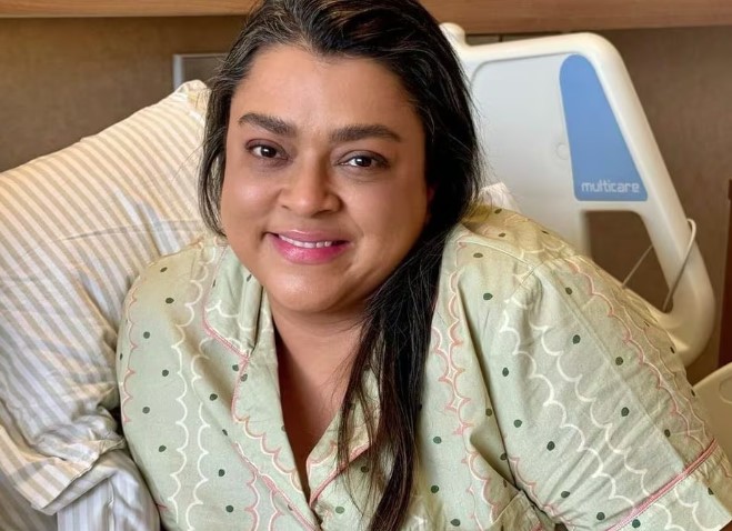 Preta Gil antes da cirurgia