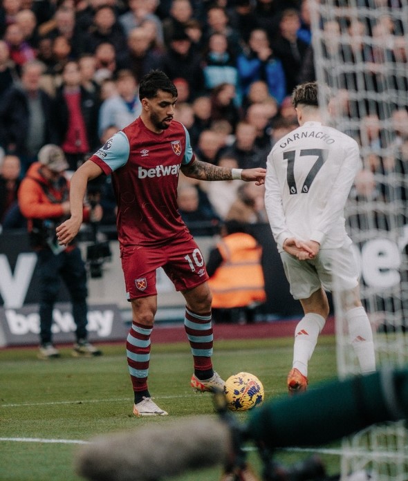 Paquetá deu assistência para o segundo gol dos Hammers