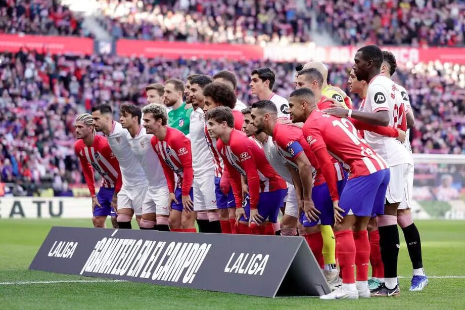 LaLiga, Atlético de Madrid e Sevilla protestam contra a Superliga Europeia