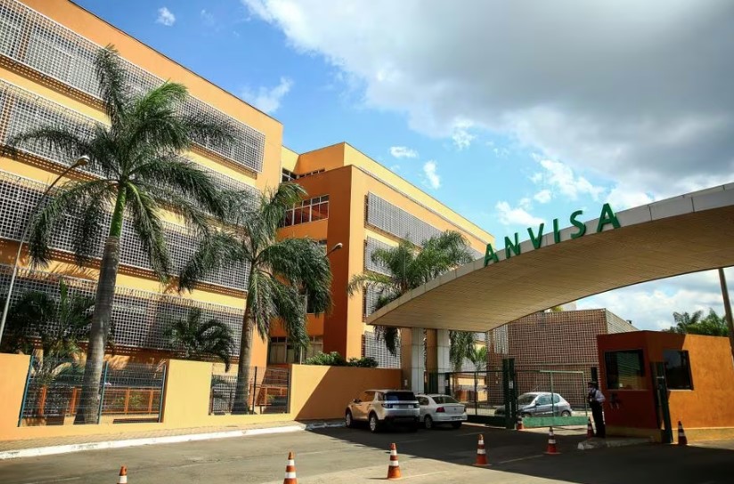 Fachada da sede da Anvisa em Brasília, no DF