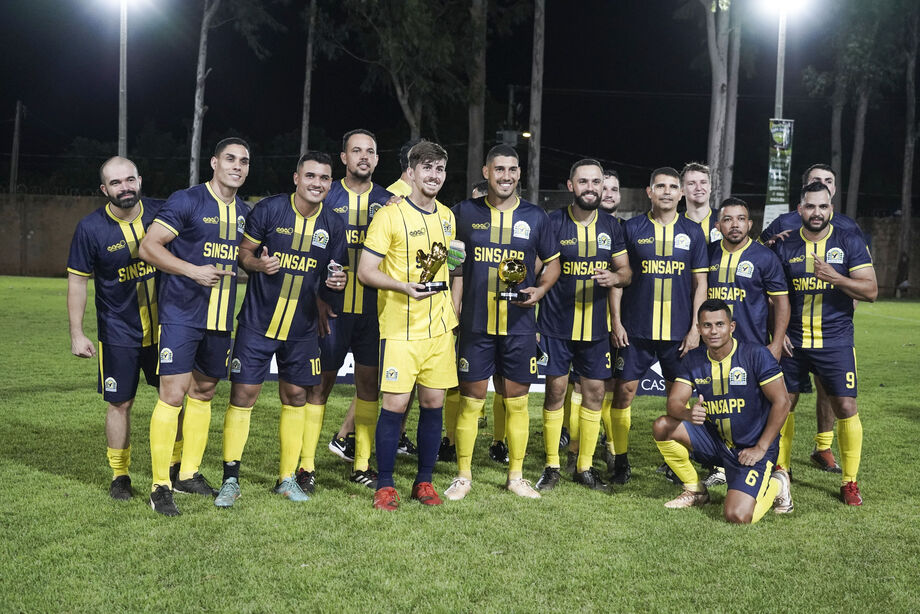 Na categoria livre, o SINSAPP ganhou do Joaquim Murtinho, por 1 a 0 e foram campeões
