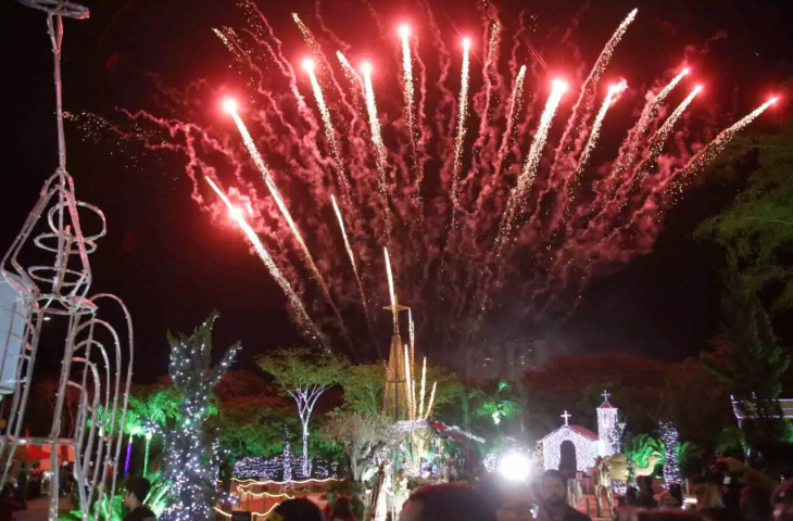 Uma queima silenciosa de fogos com duração de quatro minutos será realizada na Cidade do Natal