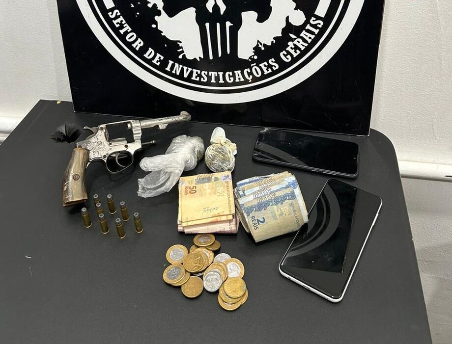Polícia Civil prende homem por tráfico de drogas e posse irregular de arma de fogo em Aquidauana
