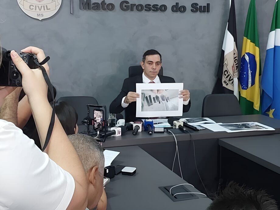 Delegado-geral de Polícia Civil de MS, Roberto Gurgel