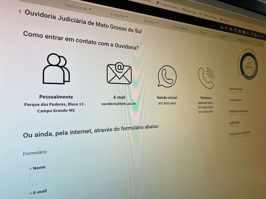 Relatório de 2023 da Ouvidoria Judiciária aponta efetividade no atendimento