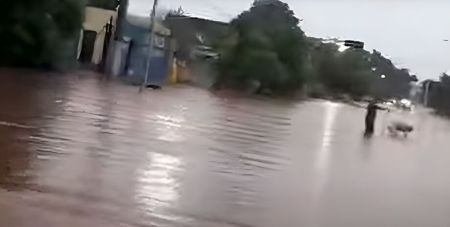 Chuva em Corumbá