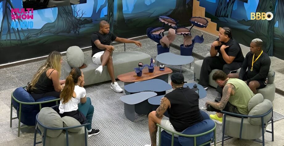 Davi briga com os Camarotes durante a madrugada do 'BBB 24'