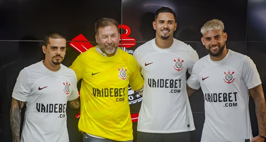 Augusto Melo anunciou permanência de Lucas Veríssimo no dia da apresentação da Vai de Bet como patrocinadora