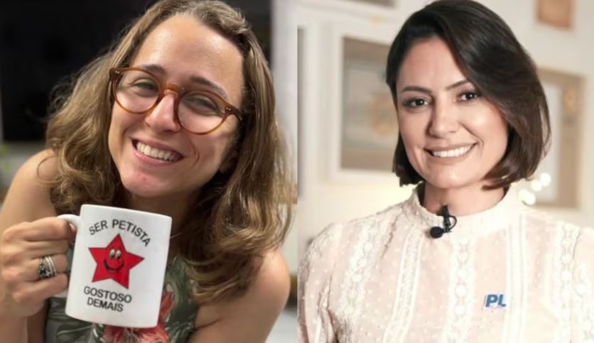 Influenciadora Karina Santos expôs mensagens ofensivas e ameaças de morte recebidas em redes sociais, após a ex-primeira-dama Michelle Bolsonaro postar o perfil da jovem no Instagram