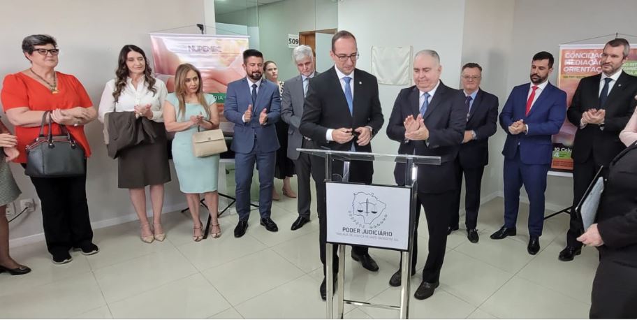 Cejusc/Defensoria ganha novas salas graças a serviço de ampliação do TJMS com parceiros