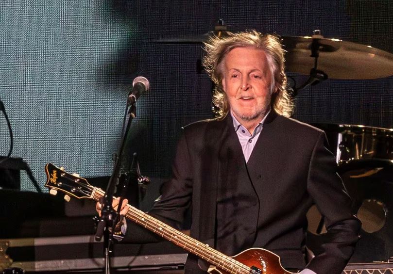 O cantor Paul McCartney se apresenta no Allianz Parque, em São Paulo