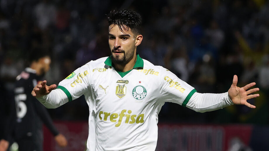 Flaco López anota no fim e define terceira vitória seguida do Palmeiras no Paulistão