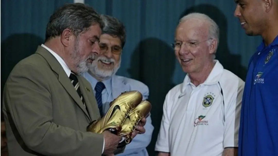 Lula e Zagallo.