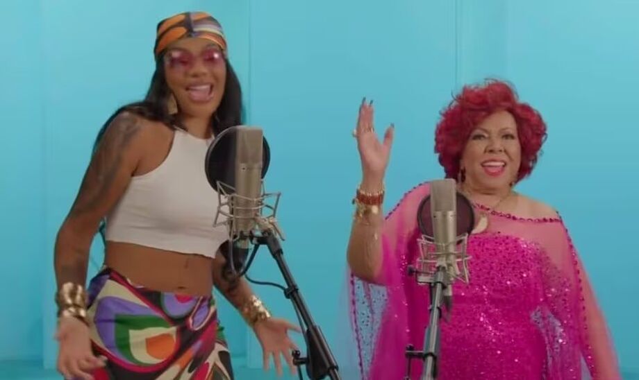 Alcione e Ludmilla cantam 'Lá Vou eu'