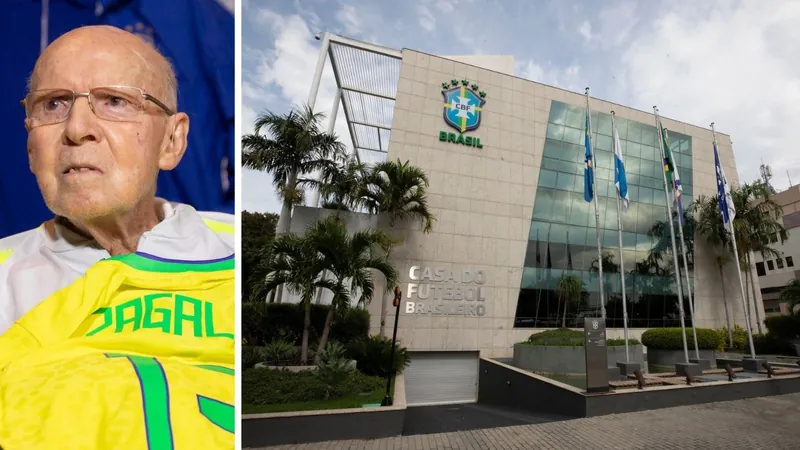 Velório de Zagallo será aberto ao público na sede da CBF
