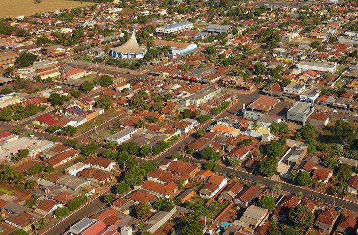 Vista aérea de Vicentina