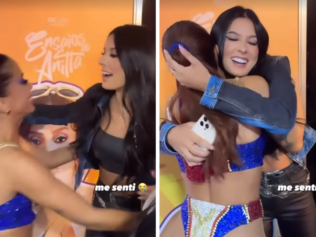 Anitta canta com Ana Castela em show e indica parceria