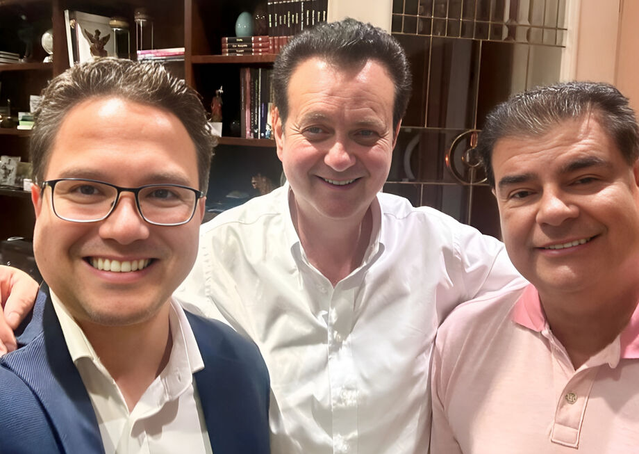 Pedrossian Neto, Gilberto Kassab e Nelsinho Trad