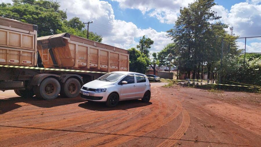 Carro da vitima