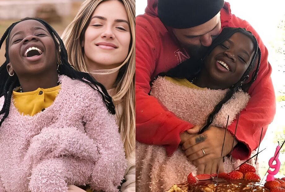 Giovanna Ewbank e Bruno Gagliasso em fotos com Titi