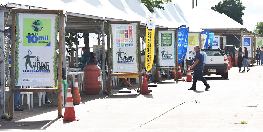 14ª edição do Drive-Thru da Reciclagem promove descarte correto de materiais e ações de sustentabilidade em Campo Grande.
