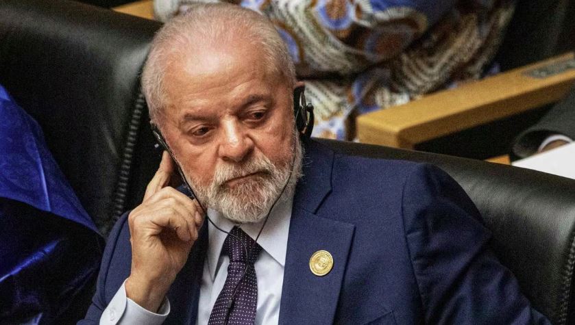 Presidente Luiz Inácio Lula da Silva na Assembleia da Uniao Africana, 17 de fevereiro de 2024
