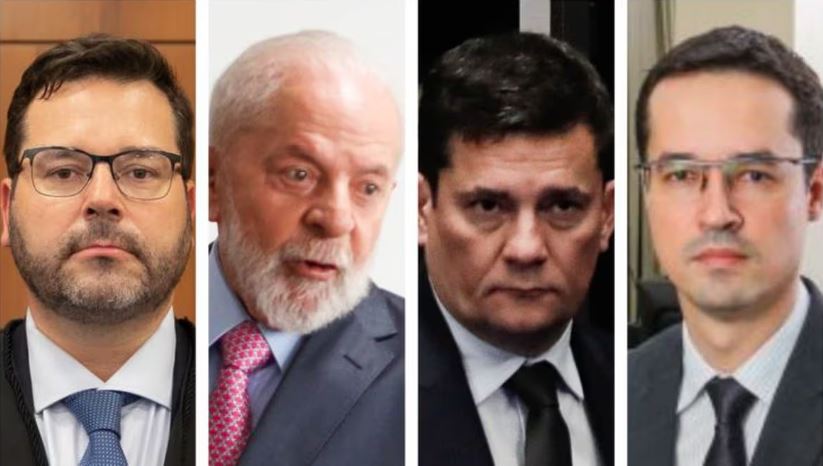 José Rodrigo Sade, Lula, Sérgio Moro e Deltan Dallagnol