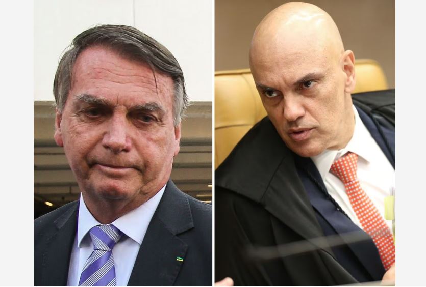 Bolsonaro entrou em recurso para tentar afastar Moraes de investigação que fechou o cerco contra seus aliados mais próximos e levou PF a apreender seu passaporte
