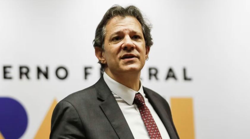 O ministro da fazenda Fernando Haddad