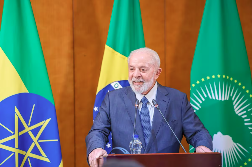 Declaração de Lula foi feita em Adis Abeba, Etiópia