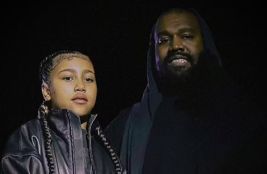 Filha de Kim Kardashian e Kanye West vira rapper em parceria com o pai