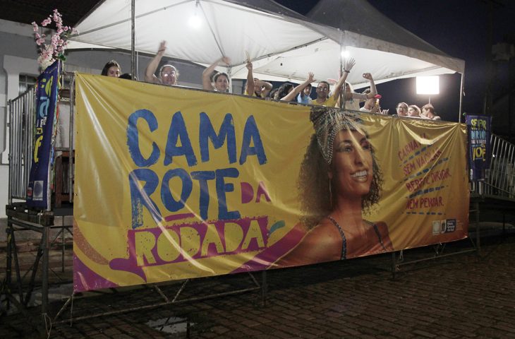 Camarote da rodada Detran-MS agrada foliões ao incentivar comportamento seguro no Carnaval