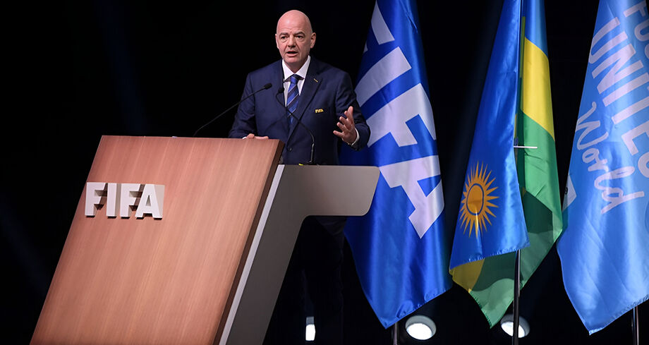 Presidente da FIFA, Gianni Infantino