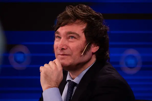 O presidente da Argentina, Javier Milei
