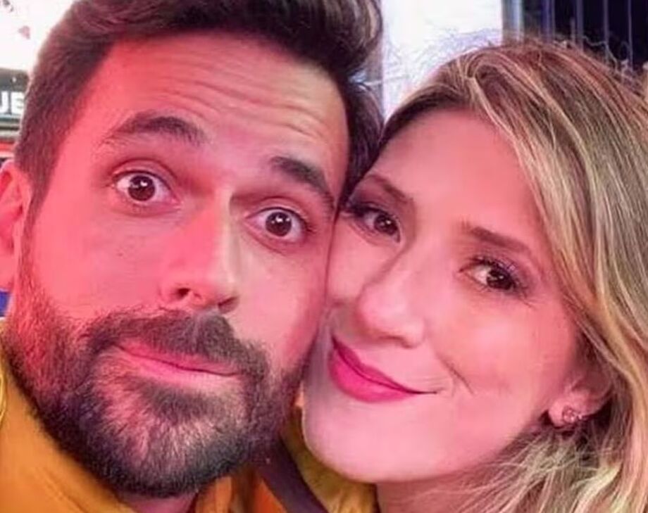 Dani Calabresa e o marido, Richard