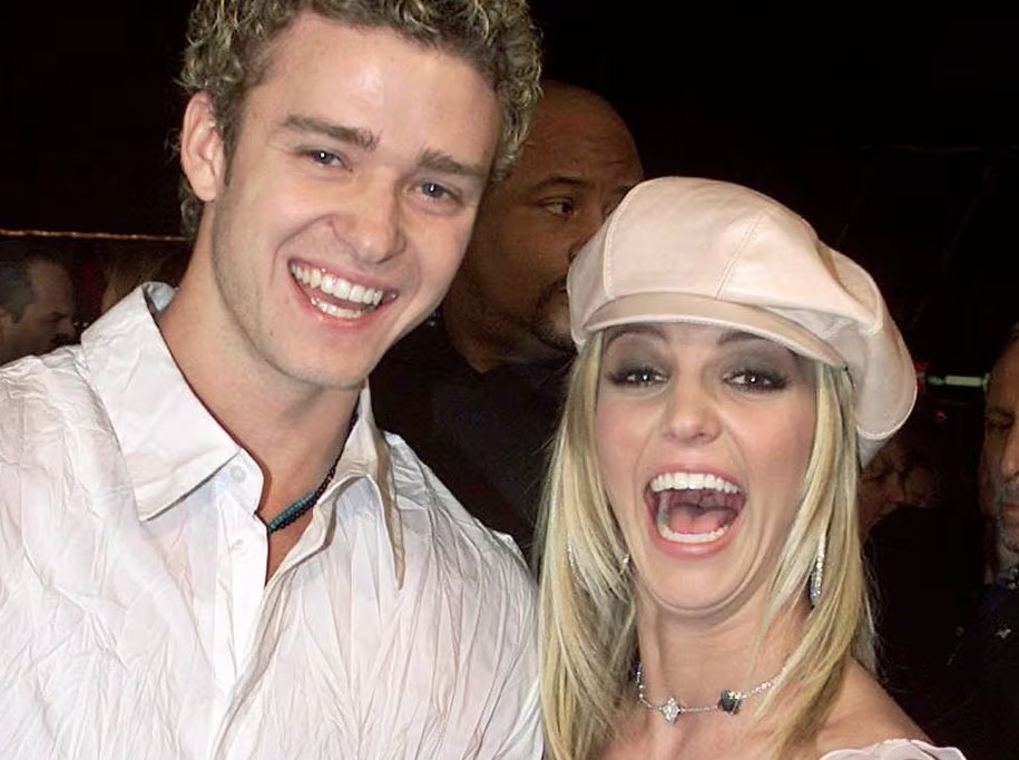 Britney Spears e Justin Timberlake em 2002