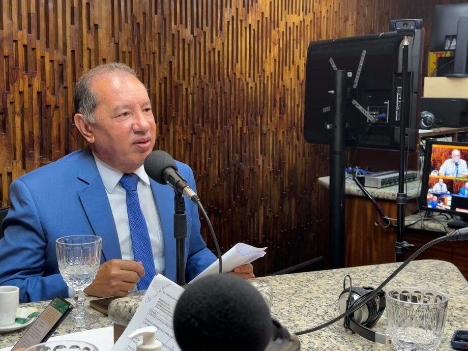 O presidente da Assembleia Legislativa, Gerson Claro