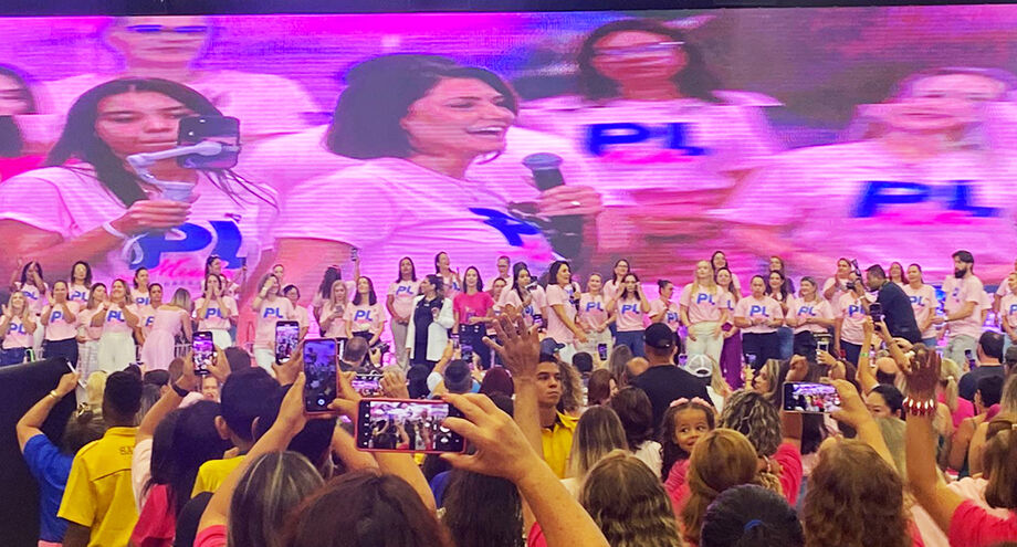 Michelle Bolsonaro em Campo Grande