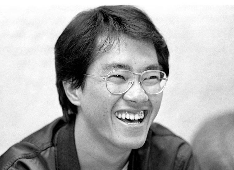o artista japonês de mangá Akira Toriyama, cuja morte foi anunciada em 8 de março de 2024.