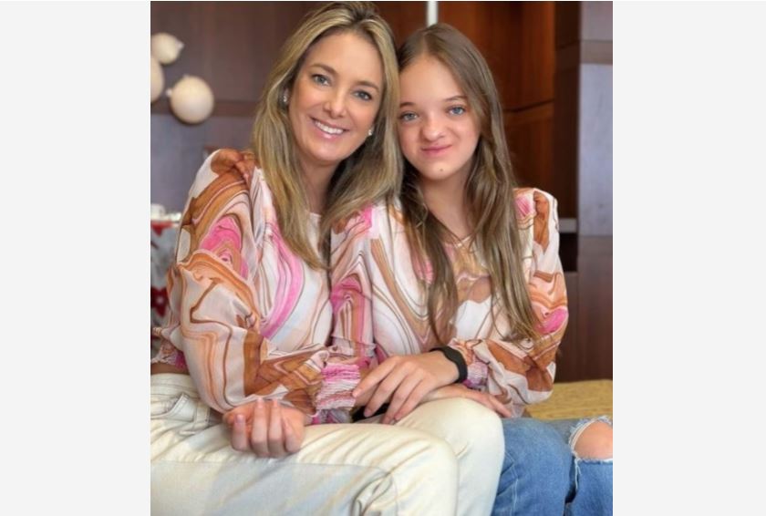 Ticiane Pinheiro e Rafaella Justus, sua filha com o empresário Roberto Justus