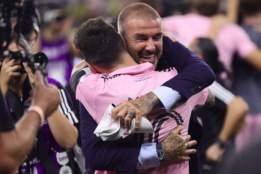 Messi é sonho antigo de Beckham no Inter Miami