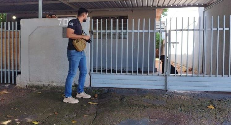 Perícia esteve no local onde aconteceu o acidente
