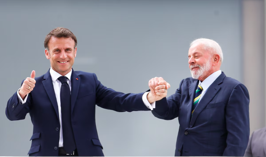 Macron e Lula almoçaram com um dos franceses mais famosos do Brasil: o chef Érick Jacquin