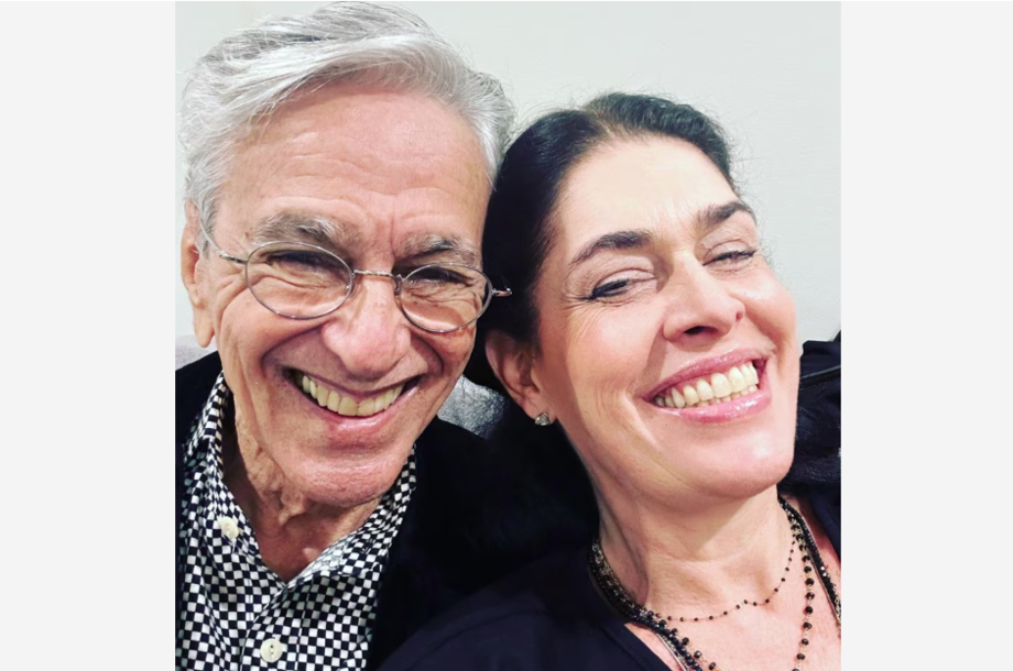 Caetano Veloso e Paula Lavigne
