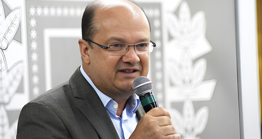O vice-governador Barbosinha