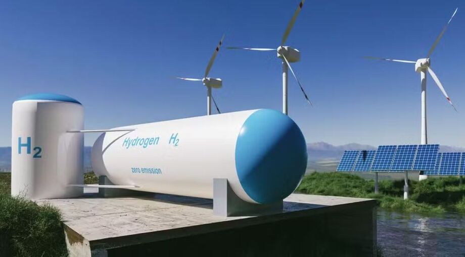 Projeto de produção de hidrogênio verde em associação com uso de energia eólica e solar na Europa