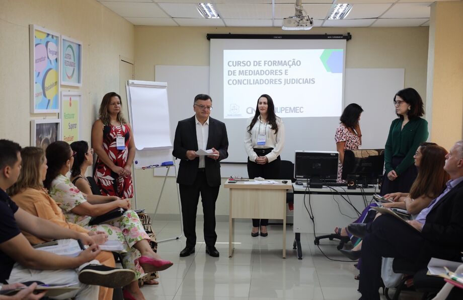 Nupemec inicia curso de formação de mediadores e conciliadores judiciais