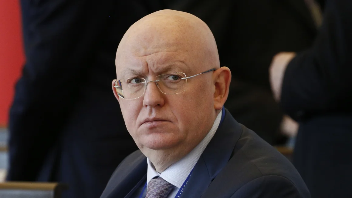 O embaixador da Rússia na ONU, Vasily Nebenya