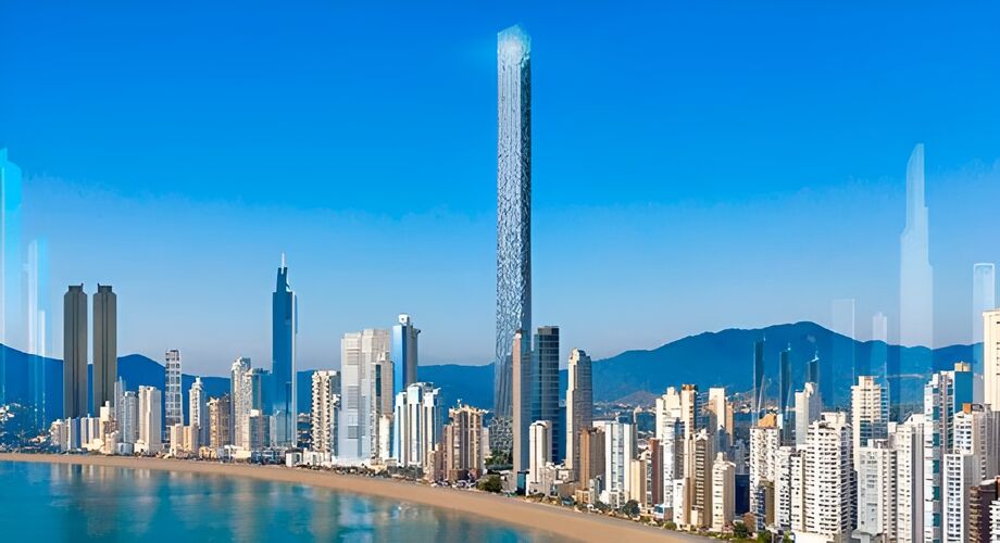 Triumph Tower deverá ter 500 metros de altura, em busca do título de torre residencial mais alta do mundo.