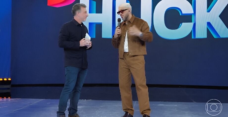 Belo esteve no Domingão